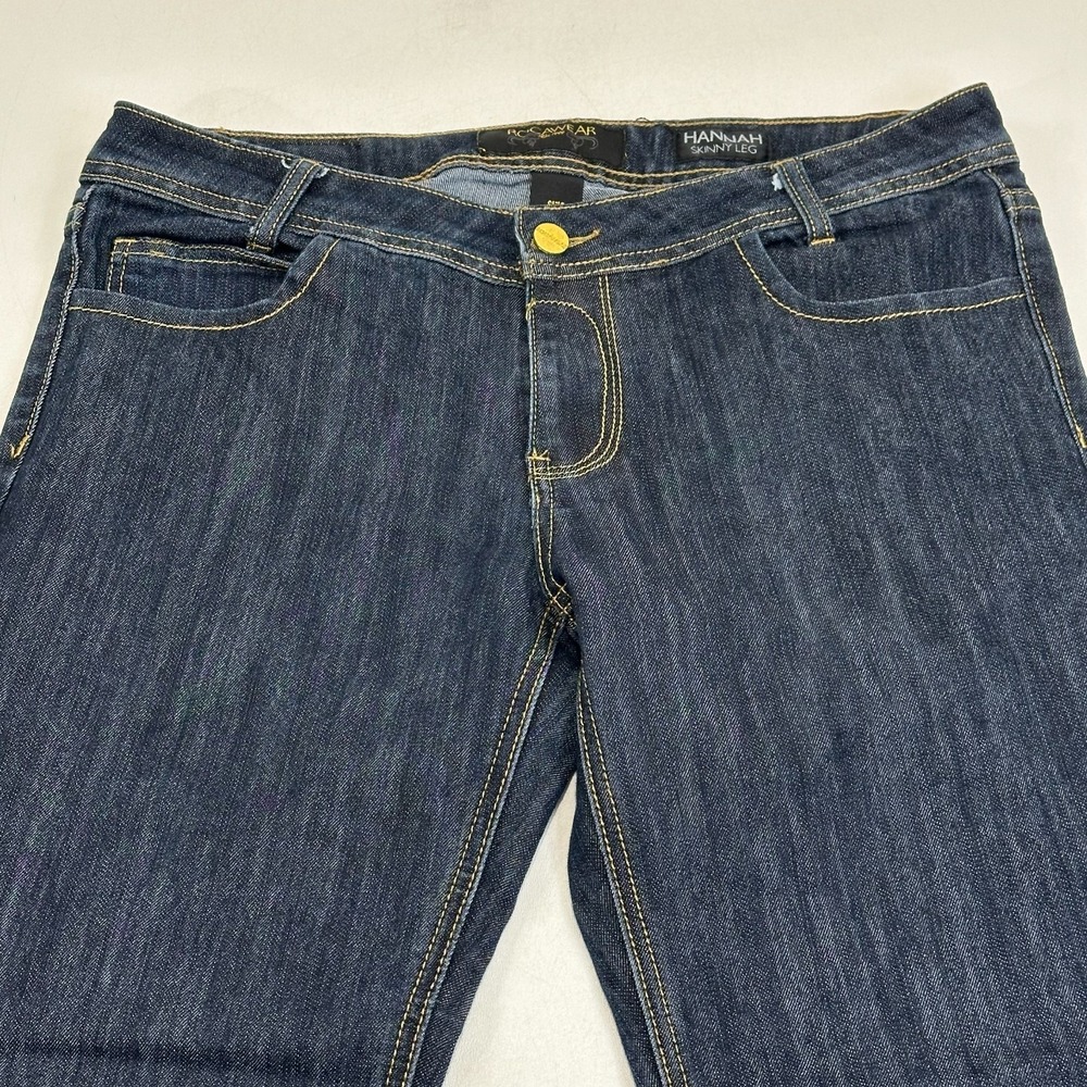 Rocawear Vintage Y2K Women's Hannah Skinny Leg Blue Denim Jean 11